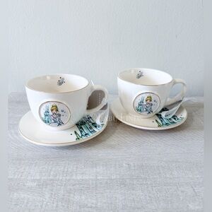 Cinderella Cup with Saucer by Rae Dunn 2 sets